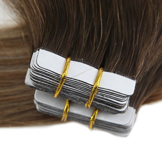 Factory supply tape in hair extensions ombre color 16 18 20 22 24 26 inch JF331